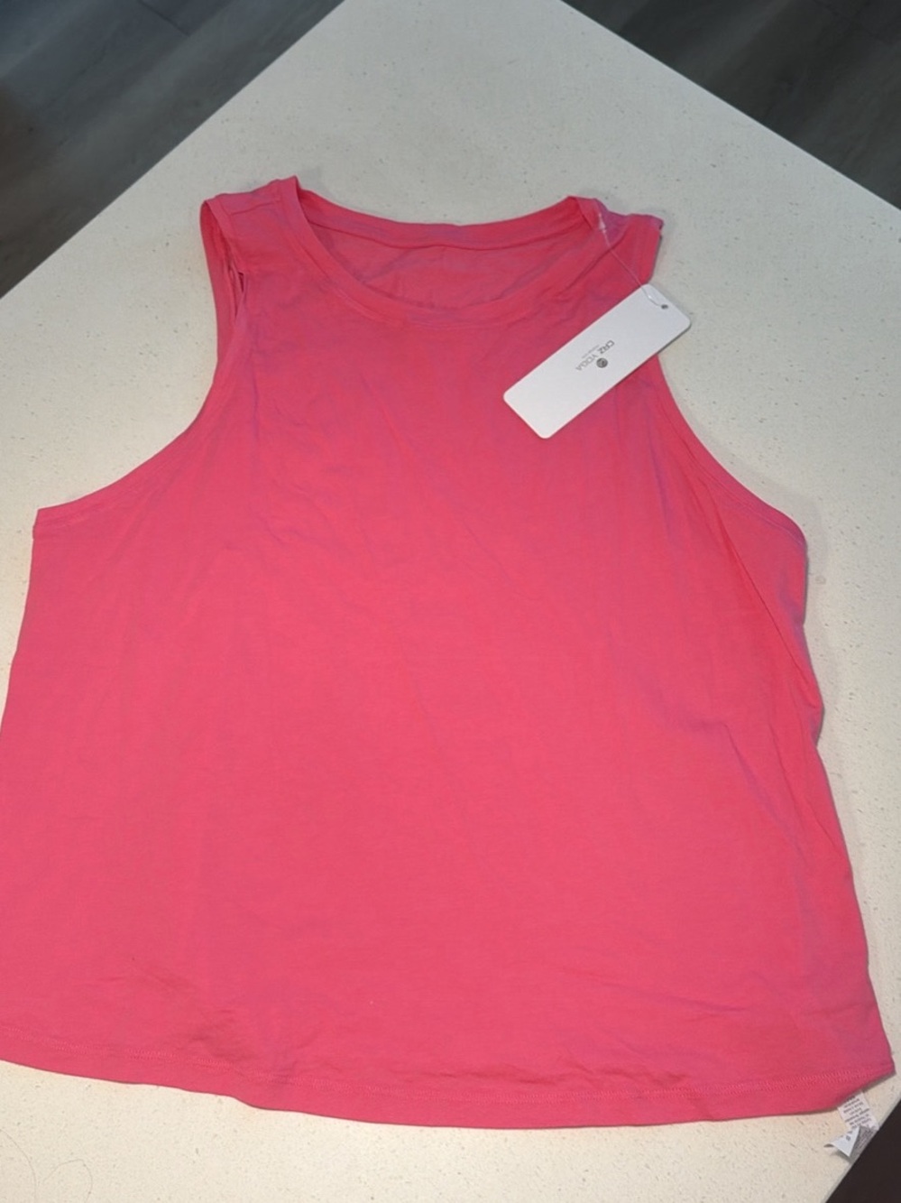 Everyday Slim Fit Tank Top in Bright Pink